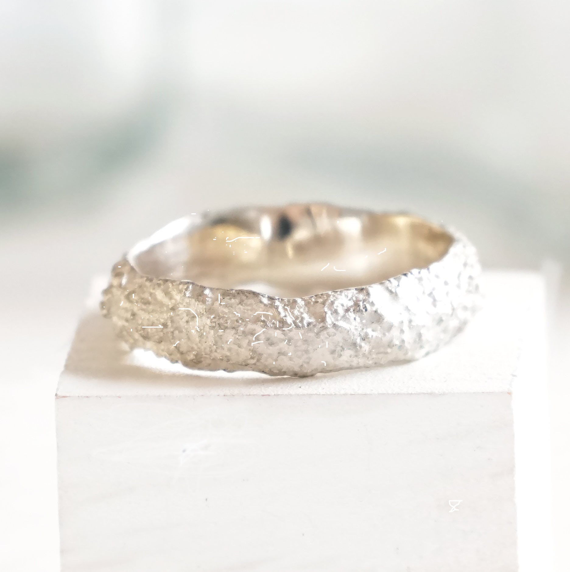 Ring in Zertifiert Fair Silver - Weiss Fairmined Silber Unisex Band - Verschiedene Gemacht Design Hergestellt Barcelona Ring in Zertifiert Fair Silver - Weiss Fairmined Silber Unisex Band - Verschiedene Gemacht Design Hergestellt Barcelona von EthicaljewelryEB