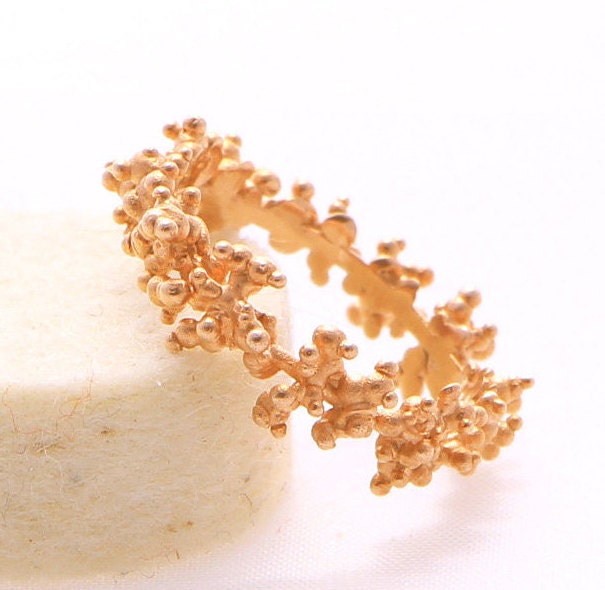 Schön Texturen Ring Aus 750Er Rosegold Gefertigt Meiner Neuen Kollektion "Rosée" Schön Texturen Ring Aus 750Er Rosegold Gefertigt Meiner Neuen Kollektion "Rosée" von EthicaljewelryEB