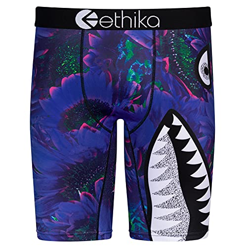 Ethika Herren-Boxershorts, Motiv: Bomber Space Flower, Bomber Space Flower, X-Large von Ethika