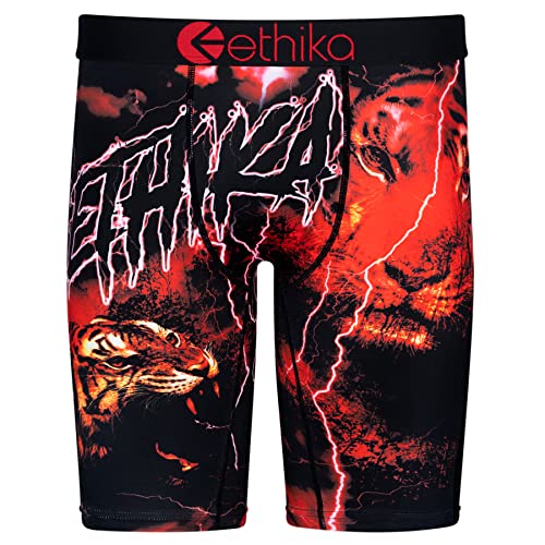 Ethika Herren-Boxershorts, Tiger Strike, Tiger Strike, Large von Ethika