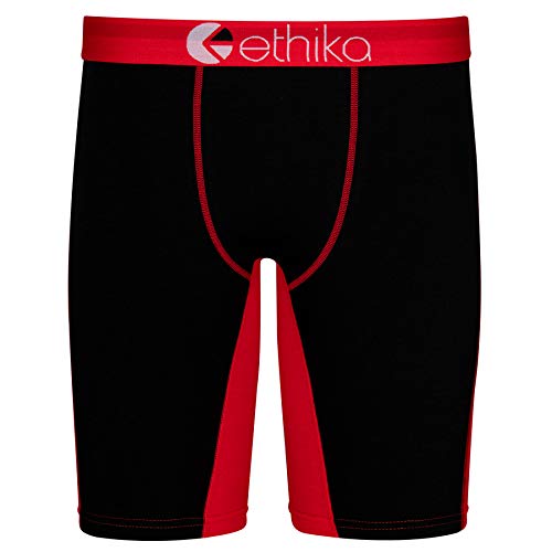 Ethika Herren Boxershorts mit Stapeln | Red OG (sortiert, mittel) von Ethika