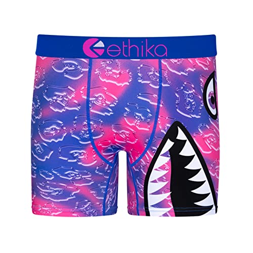 Ethika Herren Mid-Boxershorts | BMR Glass Cheetah, Bmr Glas Gepard, Large von Ethika