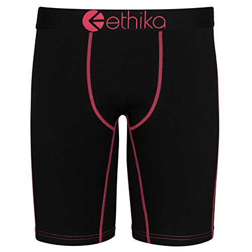 Ethika Herren Mid Boxershorts | Black Roz (sortiert, X-Large) von Ethika