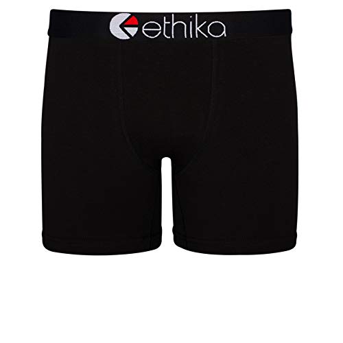 Ethika Herren Mid Boxershorts | Blackout (sortiert, X-Large) von Ethika