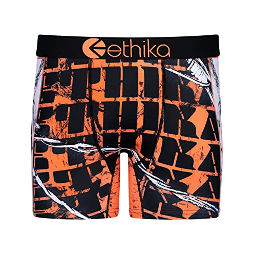 Ethika Herren Mid-Boxershorts | HI-VIS, Hi-Vis, Medium von Ethika