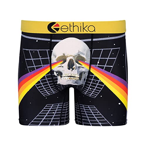 Ethika Herren-Boxershorts, Größe M, Heavy Mental (BLU, Medium), Heavy Mental, Medium von Ethika