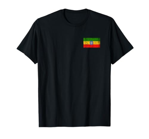 Äthiopien Flagge Grafik für Männer Frauen Kinder T-Shirt von Ethiopia Flag Graphic Store
