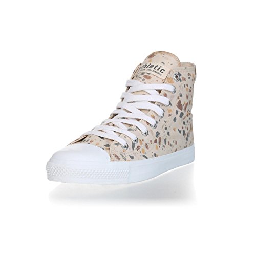 Ethletic Unisex Fair Trainer Cap Hi Cut Collection 18 Sneaker, Terrazzo Caramel | Just White, 37 EU von Ethletic