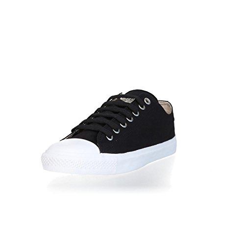 Ethletic Unisex 'Fair Trainer White Cap Low Cut' Sneaker, Jet Black Just White, 42 EU von Ethletic