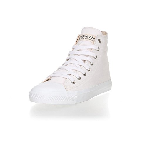 Ethletic Unisex 'Fair Trainer White Cap High Cut' Sneaker, Just White Just White, 47 EU von Ethletic