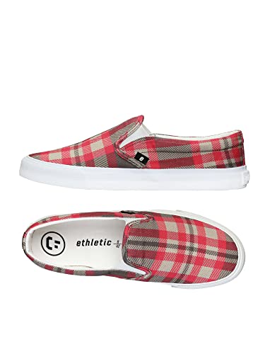 Ethletic Unisex Slipper 'Fair Deck' Sneaker, Tartan Rough Rug, 37 EU von Ethletic