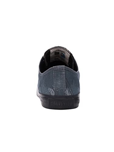 Ethletic Unisex 'Fair Trainer Black Cap Low Cut' Sneaker, Dove Camo Indigo Jet Black, 36 EU von Ethletic