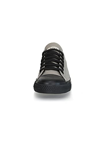 Ethletic Unisex Fair Trainer Black Cap Lo Cut Collection 18 Sneaker, Frozen Olive Jet Black, 37 EU von Ethletic