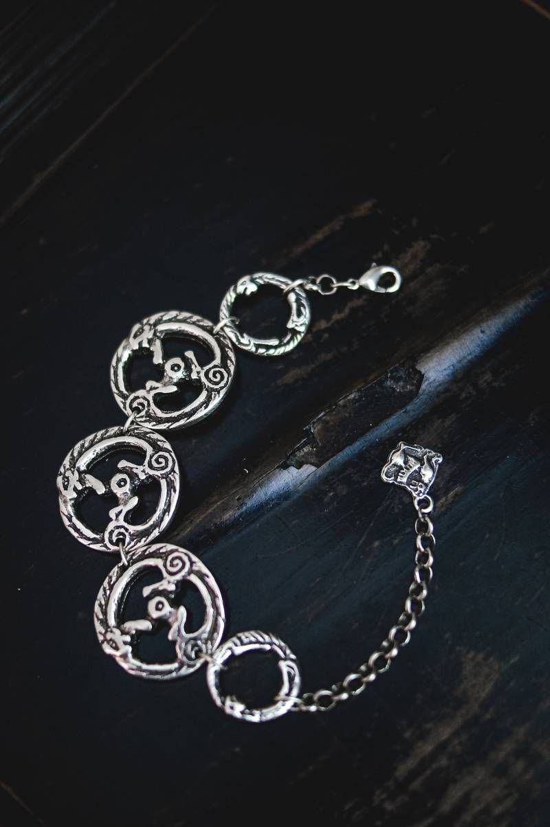 Black Panther Armband Femme Boho Damen Zarte Schmuck Link Beste Freundin Geschenk Für Ihr Paar von EthnicStories