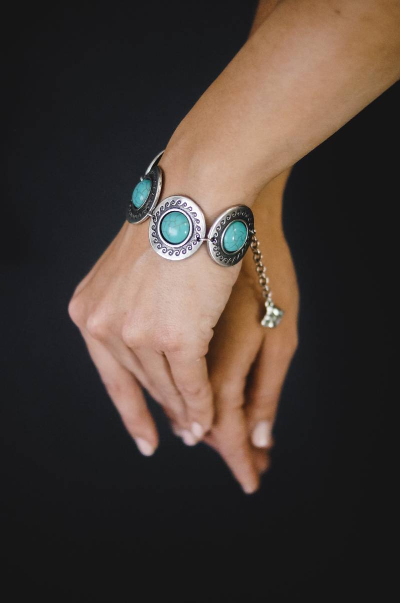 Helix Femme Armband Türkis Marmor Damen Schmuck Statement Beste Freundin Geschenk Für Sie von EthnicStories