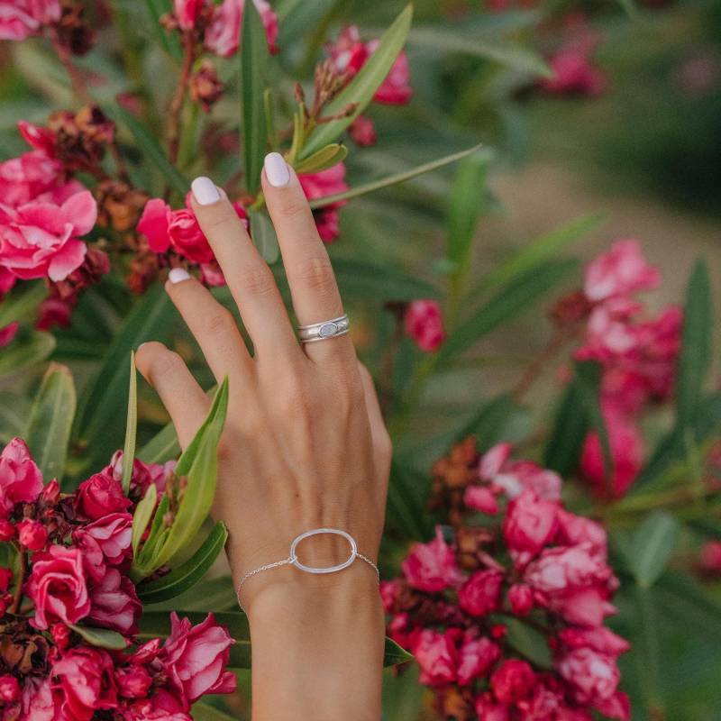 Verstellbarer Ring Mit Halbedelstein || Boho Chic Verstellbarer Messing Unisex Minimalist von Ethnicqueen