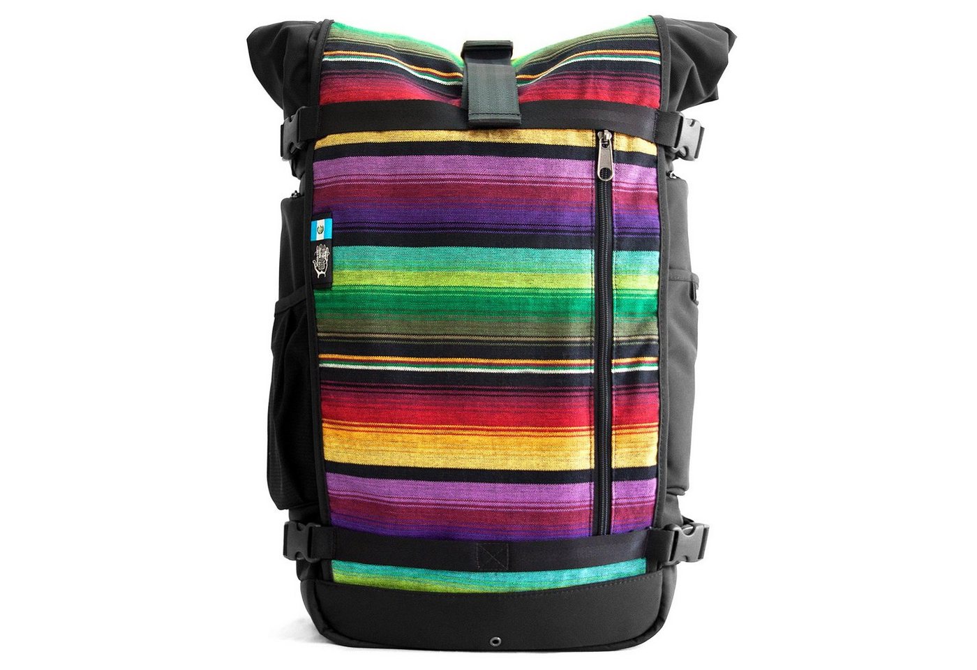 Ethnotek Reiserucksack Ethnotek Raja 46 Classic - Integriertes Kunsthandwerk, – großer Laptoprucksack, nachhaltig & handgewebt Ethnotek Reiserucksack Ethnotek Raja 46 Classic - Integriertes Kunsthandwerk, – großer Laptoprucksack, nachhaltig & handgewebt von Ethnotek