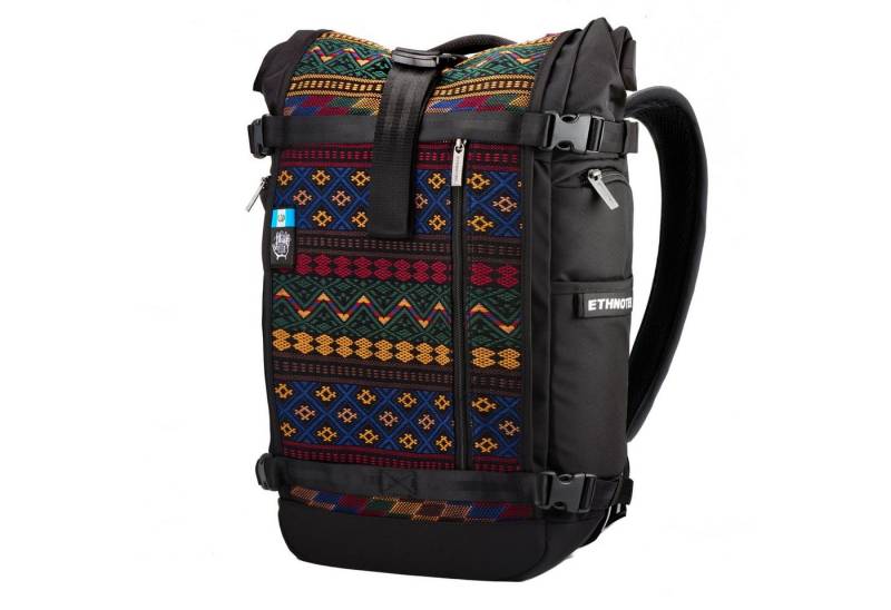 Ethnotek Rucksack Ethnotek Raja Tagesrucksack 30 Classic, – kompakter Laptoprucksack, nachhaltig & handgewebt, 30 L Ethnotek Rucksack Ethnotek Raja Tagesrucksack 30 Classic, – kompakter Laptoprucksack, nachhaltig & handgewebt, 30 L von Ethnotek