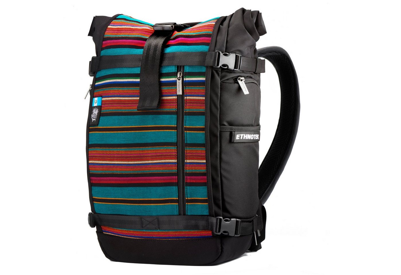 Ethnotek Rucksack Ethnotek Raja Tagesrucksack 30 Classic, – kompakter Laptoprucksack, nachhaltig & handgewebt, 30 L Ethnotek Rucksack Ethnotek Raja Tagesrucksack 30 Classic, – kompakter Laptoprucksack, nachhaltig & handgewebt, 30 L von Ethnotek
