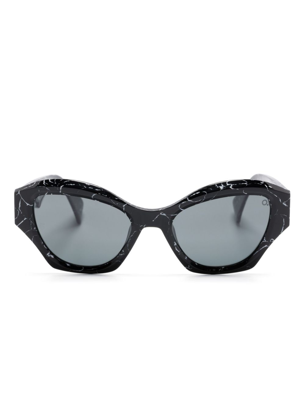 Etnia Barcelona Bette Sonnenbrille mit Cat-Eye-Gestell - Schwarz von Etnia Barcelona