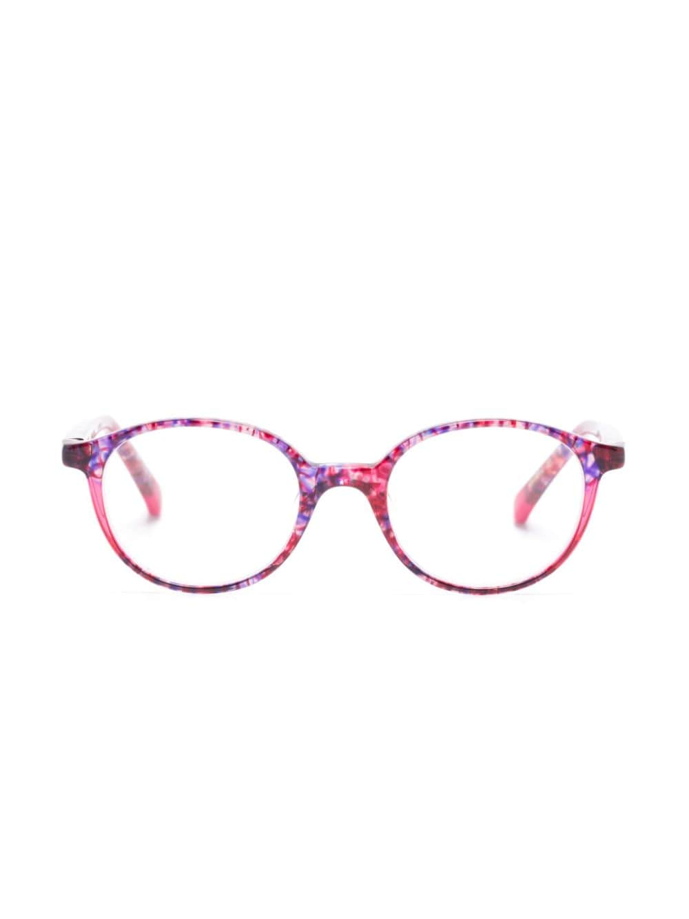 Etnia Barcelona Bubu Brille mit rundem Gestell - Rosa von Etnia Barcelona