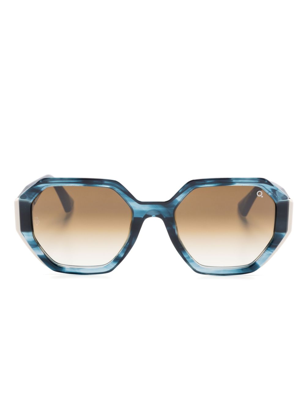 Etnia Barcelona Derroche Sonnenbrille mit geometrischem Gestell - Blau von Etnia Barcelona