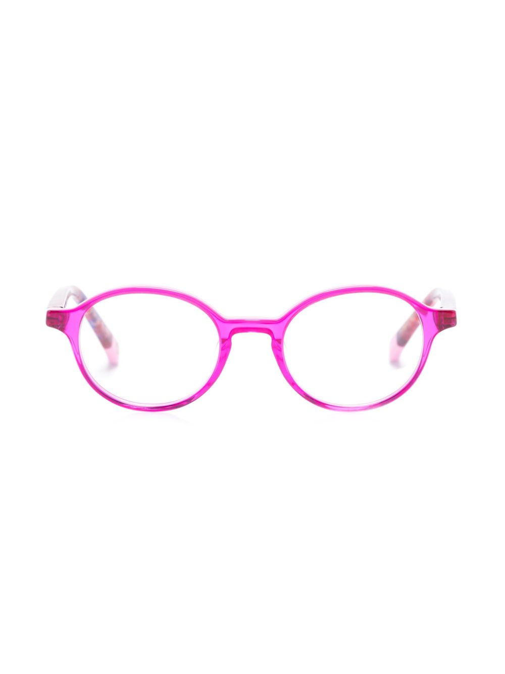 Etnia Barcelona Dixie Brille mit rundem Gestell - Rosa von Etnia Barcelona