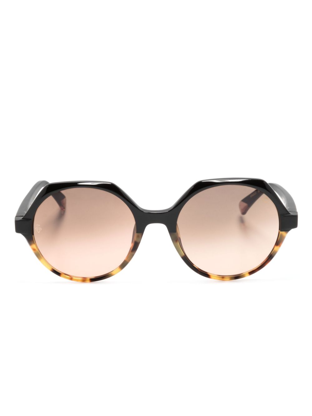 Etnia Barcelona Fontana Sonnenbrille mit geometrischem Gestell - Schwarz von Etnia Barcelona