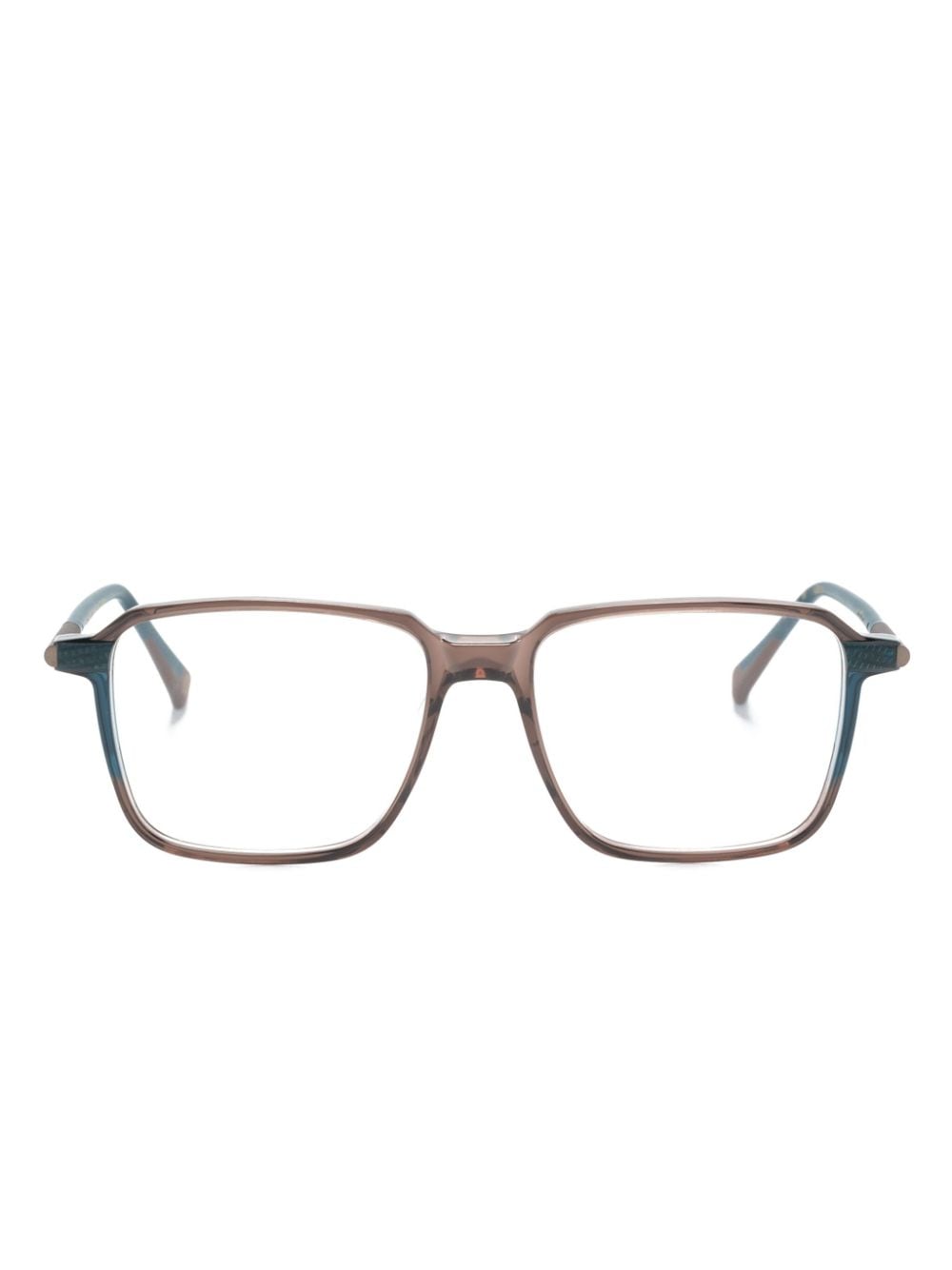 Etnia Barcelona Seligm Brille mit eckigem Gestell - Blau von Etnia Barcelona