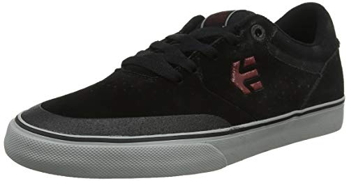 ETNAB|#Etnies Unisex-Erwachsene Marana Vulc Skateboardschuhe, (597-Black/Red/Grey 597), 10 (45 EU) von Etnies