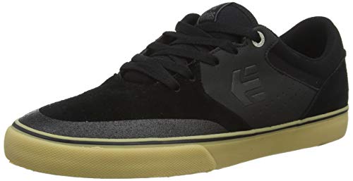 ETNAB|#Etnies Unisex-Erwachsene Marana Vulc Skateboardschuhe, Schwarz (967-Black/Gum/Silver 967), 38 EU von Etnies