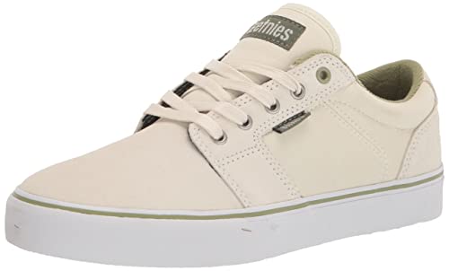 Etnies Barge LS Skateschuh, Weiß/Grün, 39 EU von Etnies