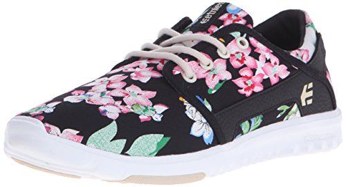 Etnies Damen Scout Sneaker, Black/Floral 993, 36 EU von Etnies