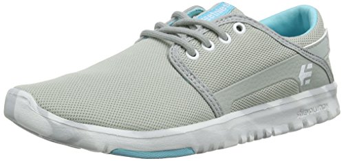 Etnies Damen Scout Sneaker, Grey/White 370, 42.5 EU von Etnies