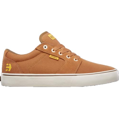 Etnies Herren Barge LS Skate-Schuh, Brown/Gold/Yellow, 38 EU von Etnies