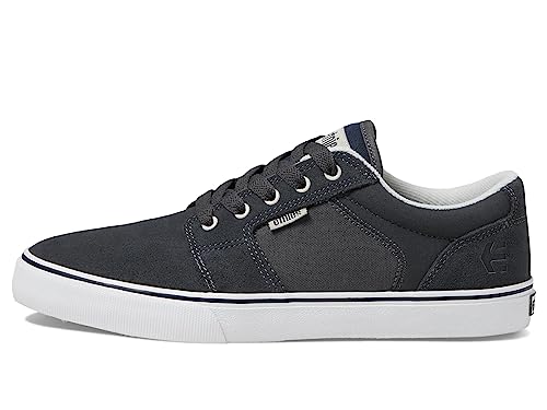 Etnies Herren Barge LS Skate-Schuh, Grey/Grey/Blue, 38 EU von Etnies