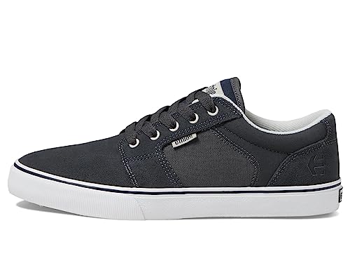 Etnies Herren Barge LS Skate-Schuh, Grey/Grey/Blue, 44 EU von Etnies