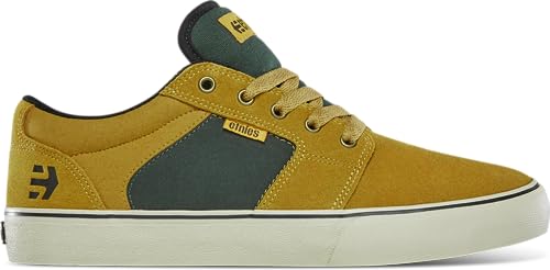 Etnies Herren Barge LS Skate-Schuh, TAN/Green, 47 EU von Etnies