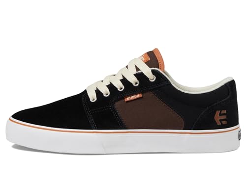 Etnies Herren Barge LS Skate Shoe, Black/Brown, 43 EU von Etnies