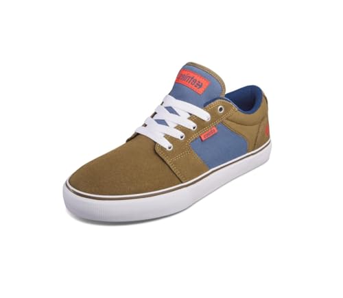 Etnies Herren Barge LS Skate Shoe, Brown/Blue, 39 EU von Etnies