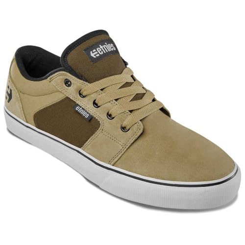 Etnies Herren Barge LS Skate Shoe, TAN/Brown/ORANGE, 41 EU Etnies Herren Barge LS Skate Shoe, TAN/Brown/ORANGE, 41 EU von Etnies