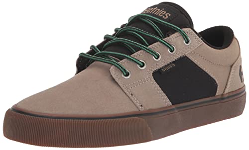 Etnies Herren Barge LS Skate Shoe, TAN/Gum, 37 EU von Etnies