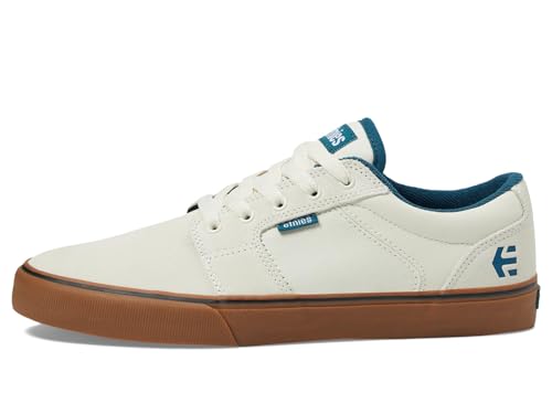 Etnies Herren Barge LS Skate Shoe, White/Blue/Gum, 48 EU von Etnies