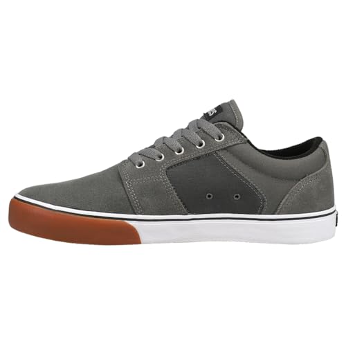 Etnies Herren Barge Ls Skate-Schuh, Dunkelgrauer Weißer Gummi, 40 EU von Etnies