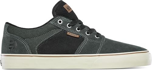 Etnies Herren Barge Ls Skate-Schuh, Grün Schwarz, 47 EU von Etnies