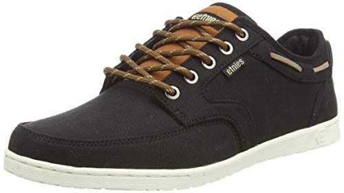 Etnies Herren Dory Skate-Schuh, Schwarz/Weiß/silberfarben, 45.5 EU von Etnies