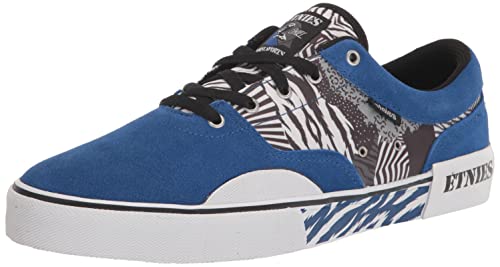 Etnies Herren Factor Skate-Schuh, Blau Schwarz Weiß, 37 EU von Etnies