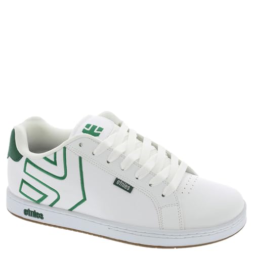 Etnies Herren Fader Skate Shoe, White/Green, 38.5 EU von Etnies