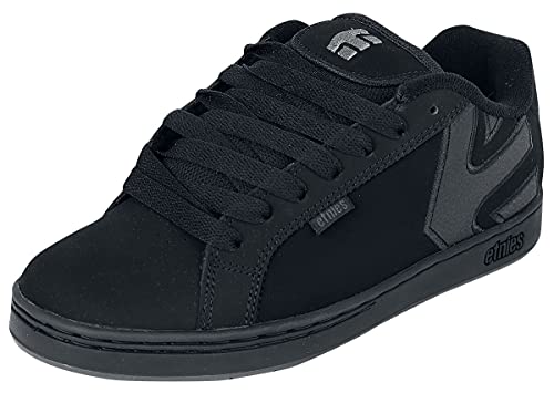 Etnies Herren Fader Skateboardschuhe, Schwarz 013 Black Dirty Wash, 45.5 EU von Etnies