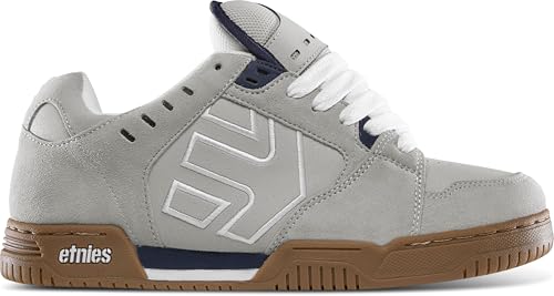 Etnies Herren Faze Skate Shoe, Grey/Gum, 45 EU von Etnies